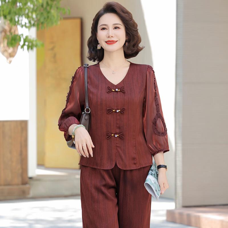 New Chinese Style Women's Summer Two-Piece Set