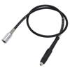 42-Inch / 107cm Length Flexible Shaft Rotary Tool Attachment M19x2mm Rubber Power Drill Extension Cord