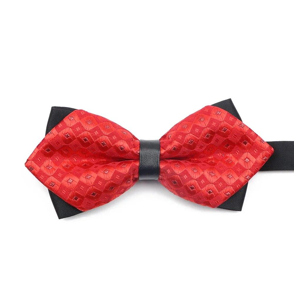 Men Bow Ties Groom Wedding Fashion Adjustable Tuxedo Bowtie Business Colorful Neckties
