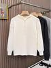 Men's Winter Half-Zip Hooded Knitwear: Trendy Loose Fit Sweater for Couples