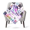 Gymnast Customize Your Name Blanket Used For Chair Office Sofa Bed Camping Soft And Warm Giving Friends And Relatives Birthday Graduation Gift