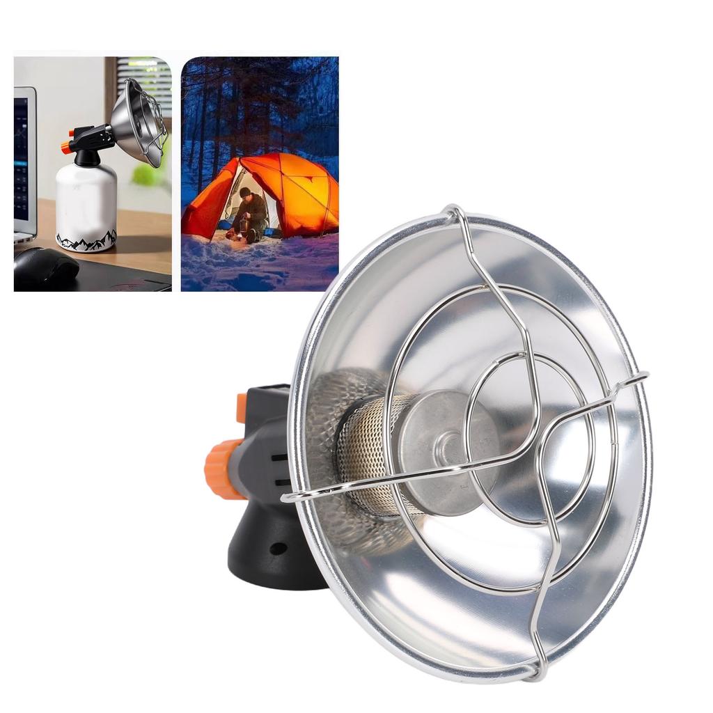 Portable Gas Heater Stainless Steel Multifunctional Outdoor Gas Space Patio Garage Heater for Camping Fishing