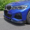 Front Lip Spoiler Bumper Blade for BMW 3 Series G20 G21 G28 2019-2022 Lower Splitter Diffuser M Pack Car Body Kit Accessories