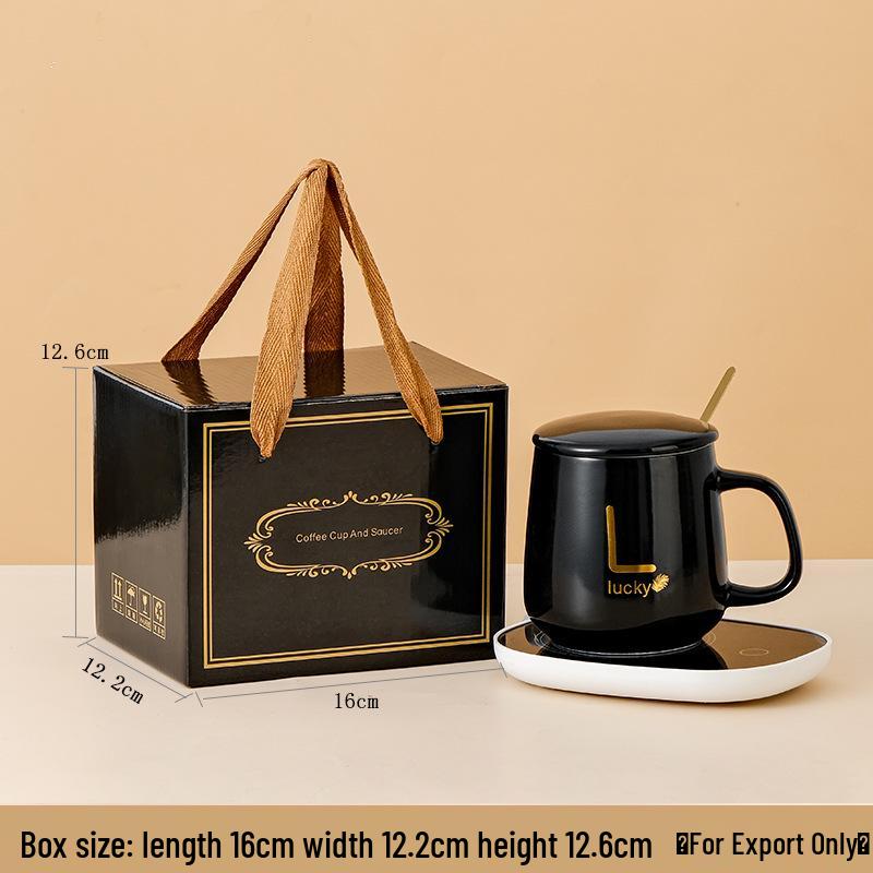 Temperature-Regulating Ceramic Coffee Cup Gift Set for Customers & Employees