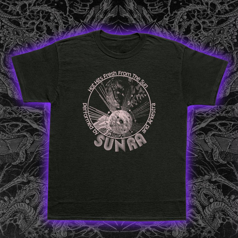 Sun Ra Arkestra Hot Hits T-Shirt Cosmic Jazz Avant-Garde Music Tee S-5XL