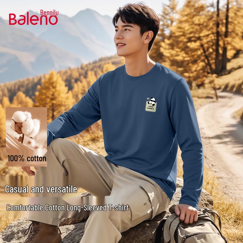 Baleno Pure Cotton Graphic Long-Sleeve Tee