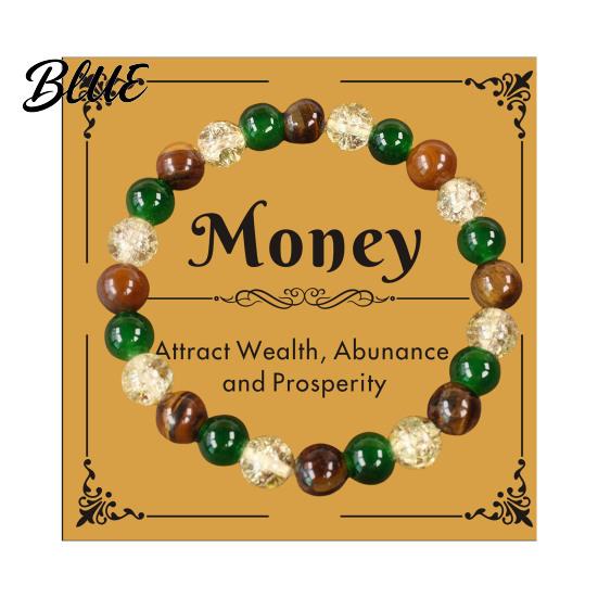 Eco-friendly Bracelet Sustainable Natural Faux Crystal Stretchy New Mom Gift