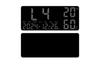 GH9002 Multi-functional Wall Clock: Large Font, Night Light, Temperature & Humidity Display, Multiple Alarms