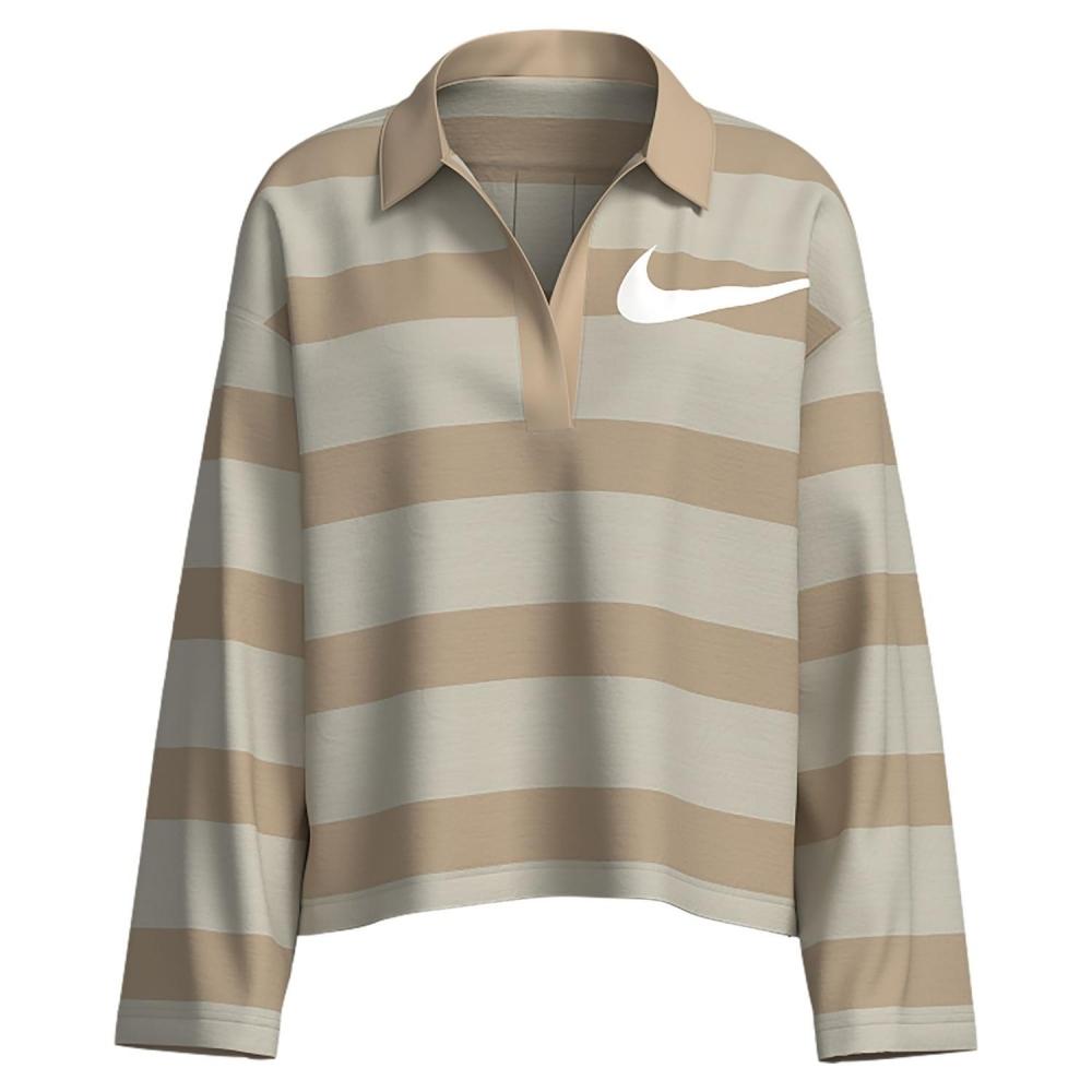 Nike W Prep Top Iq0441 072ltbone Sail XS
