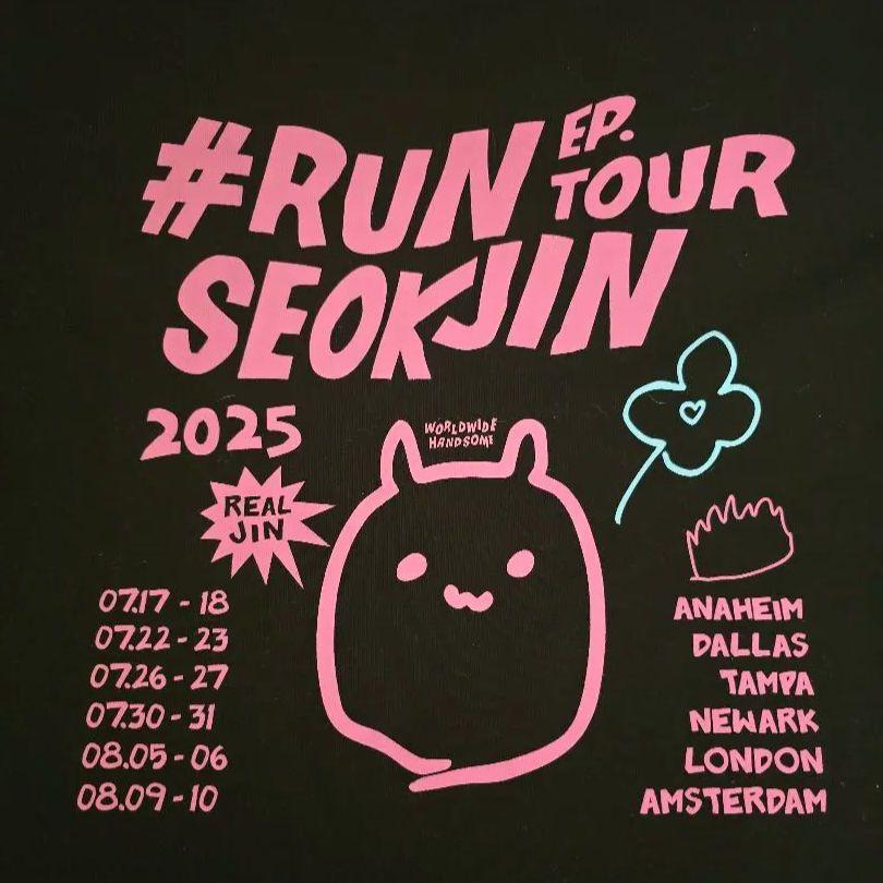 [USED] Londonjin BTS Runseokjin Idol T-shirt