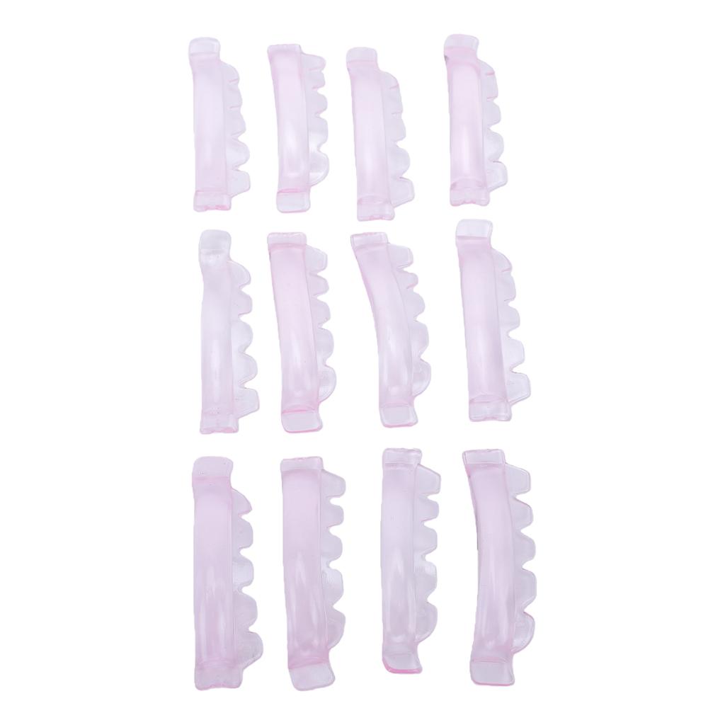 12 Stuks Wimperlift Rolletjes Zachte Siliconen Wimperpermanent Pads Wimperkrullende Liften Pads met Opbergdoosje