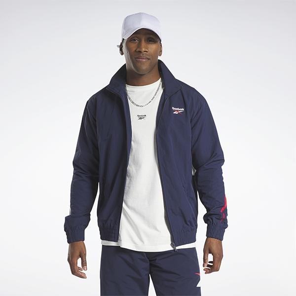 Men's Reebok Jackets & Coats Unisex Navy Blue