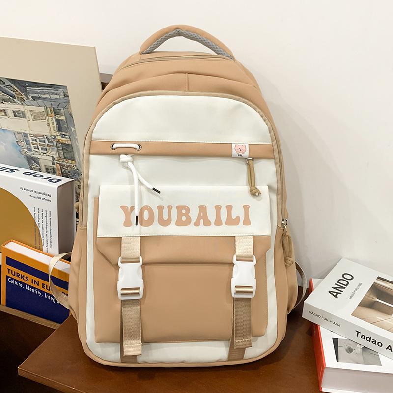 

Детский школьный рюкзак, для учеников начальной школы, для девочек, для учеников средней школы, рюкзак-письмо большой вместимости, для студентов колледжа