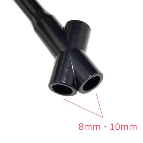 WISE Wrench Accessory, Triple Handle, 1530, for WISE Hex Wrenches, Black