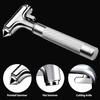 3-in-1 Tungsten Steel Car Safety Hammer Emergency Window Breaker with Seatbelt Cutter And Glass Breaker Escape Tool