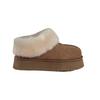 Sheepskin and Fur Integrated Snow Boots Women's Winter 2025 New Non-slip Warm Flat Mini Short Boots and Bare Boots Cotton Shoes