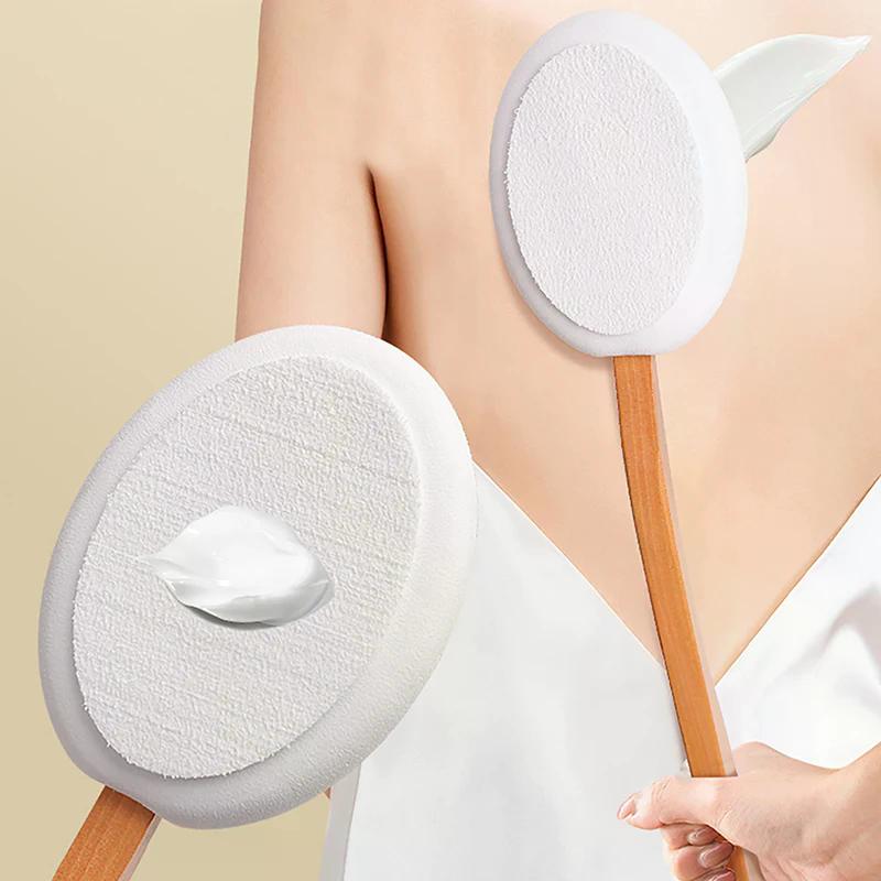 Accessory Shower Body Brush Scrubber Long Handle Multi-function Sunscreen Applicator Cleaner