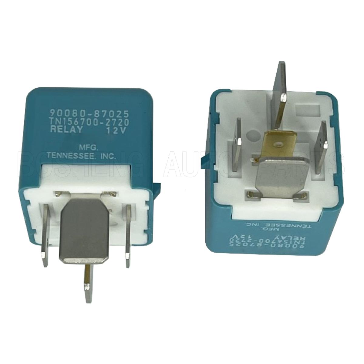 New OEM 90080-87025 TN156700-2720 90987-04010 156700-2550 Relay for TOYOTA YARIS 1999-2014 COROLLA 2001-2013 CAMRY 2001-2011 90080-87025