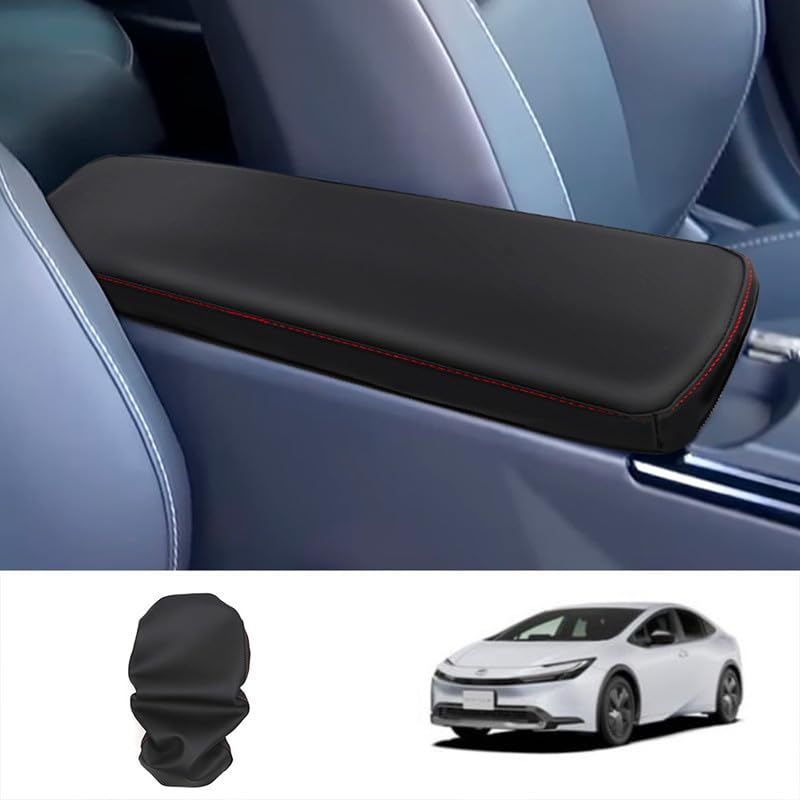 

AKUSESARI PRA-FSPBR Toyota New Model Prius 60 Series Armrest Cover Console Box Cover Armrest чёрный