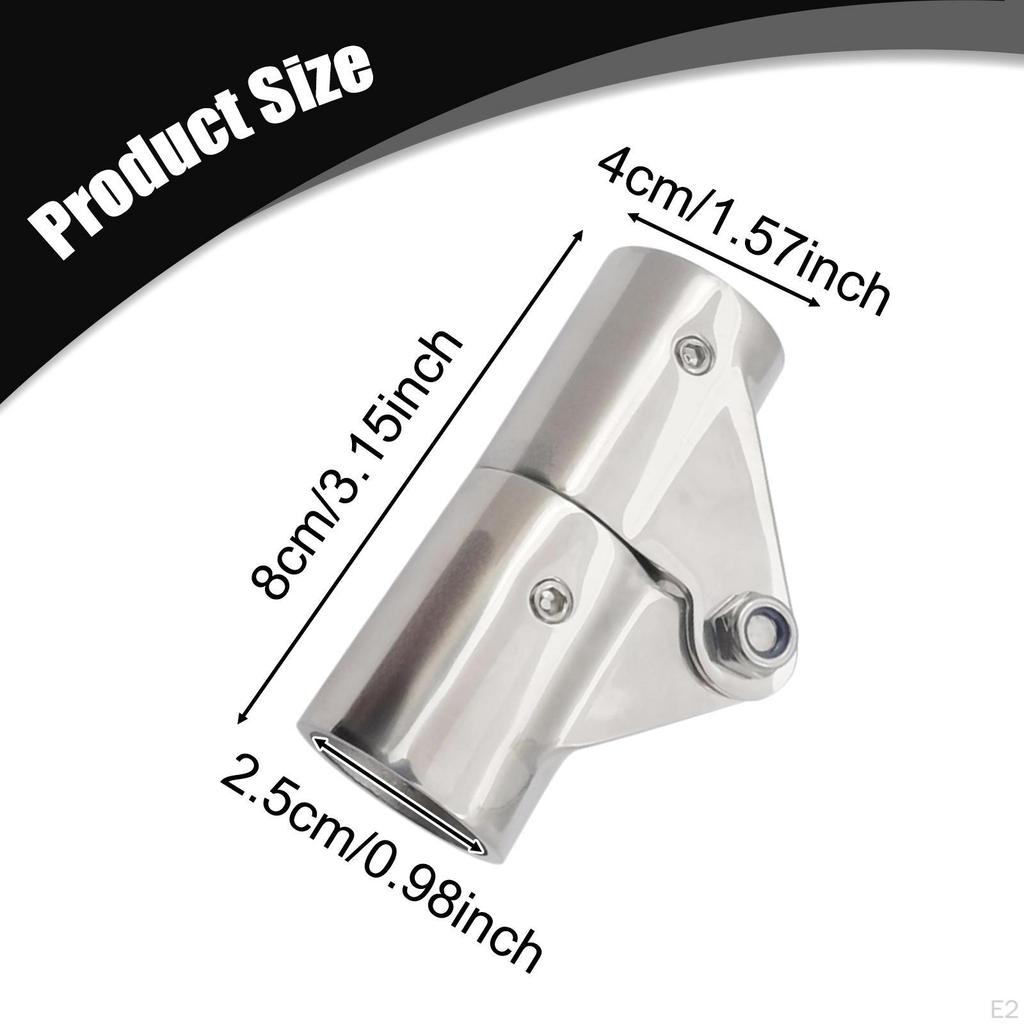 Marine Tube Connector Accessory Quick Installation Boat Hardware Fitting Pipe for