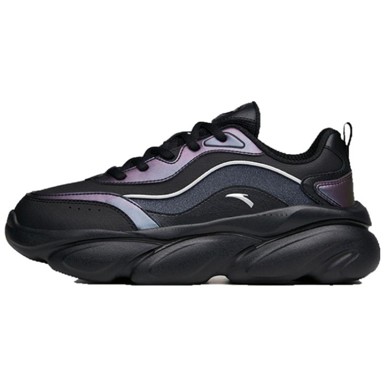 

Anta Meowth Shoes, Paw Print Design Textile, Synthetic Leather Low top Sneakers 922048894-14 35.5