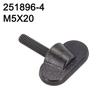 Screw Part Number M5X20 Screw Part Number 251896-4 Quantity 2pcs Size M5X20 Applicable Model 5704RK As Picture Tools Replacement