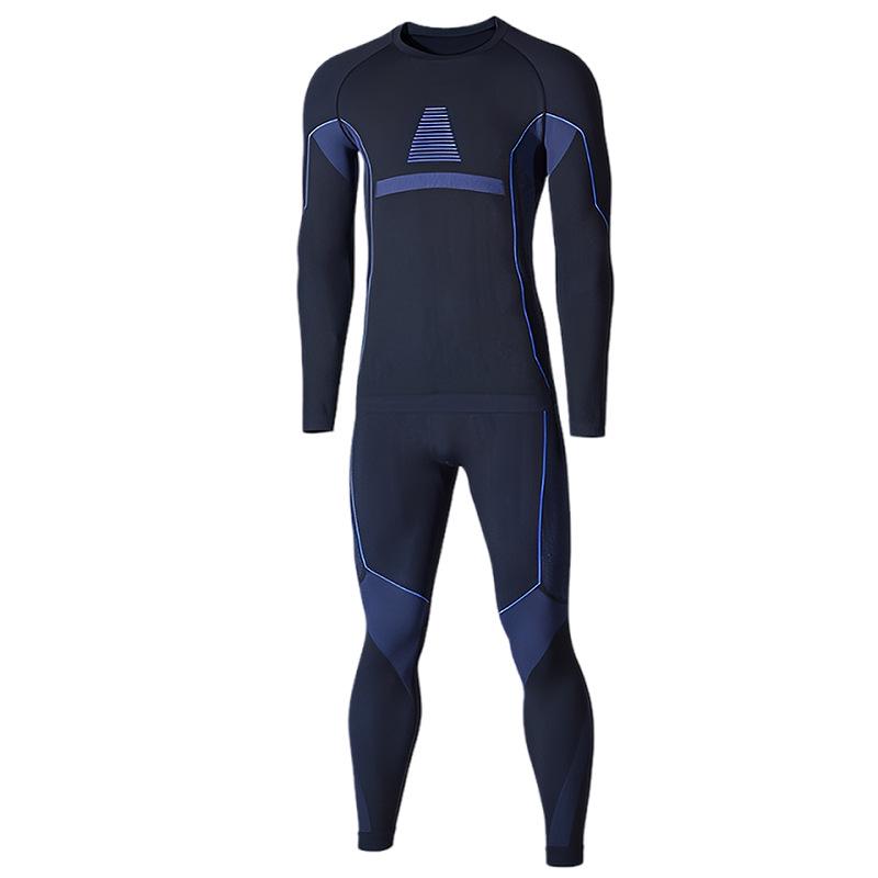 Unisex Quick-Dry Thermal Base Layer Set for Skiing: Moisture-Wicking, Sweat-Absorbing, Compression Underwear for Autumn and Winter
