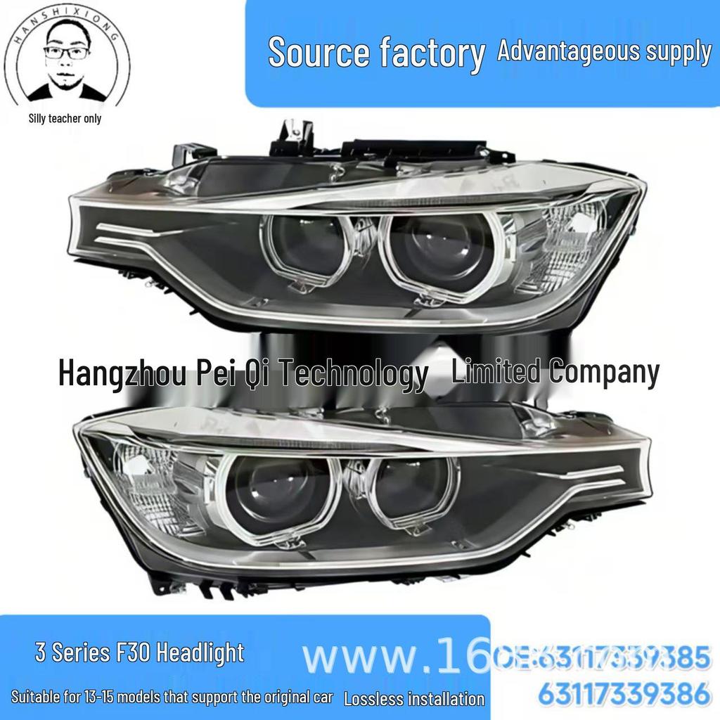 Product Code 6311733938563117339386: Compatible with 2013-2015 BMW 3 Series F30 Headlights