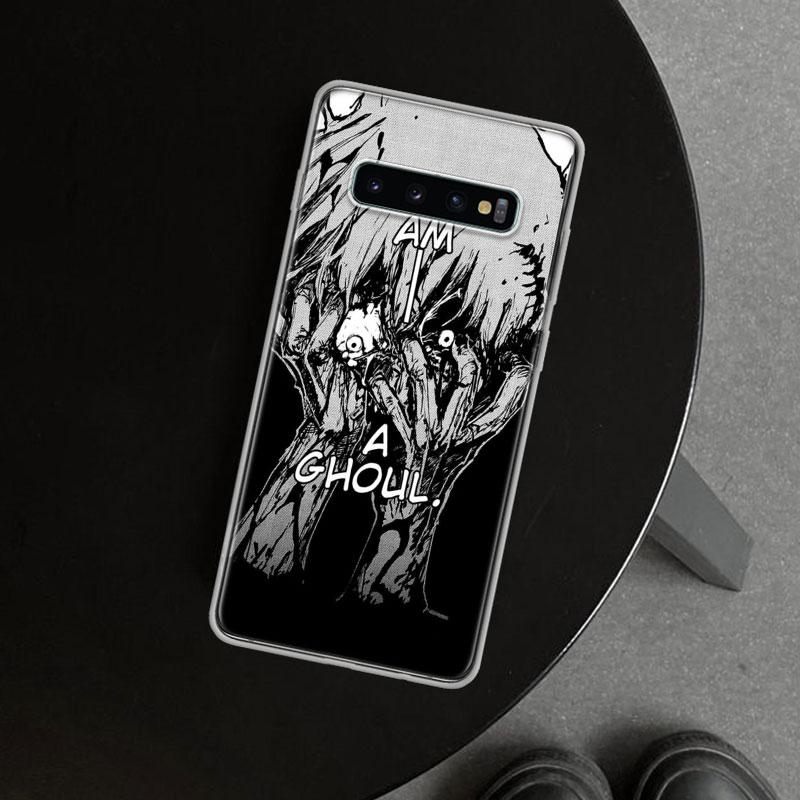 Tokyo Ghouls Anime Phone Case Cover for Samsung Galaxy S26 S25 Edge S24 S23 Ultra S22 Plus S21 FE S20 + Art Customized Fundas Ga