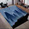 Lord of the Rings Element Square Area Rug, Non-Slip Floor Mat for Home Office, Perfect Gift for Fans.chl