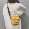 Small Canvas Womens Shoulder Bag With Inner Pocket For Casual Outings