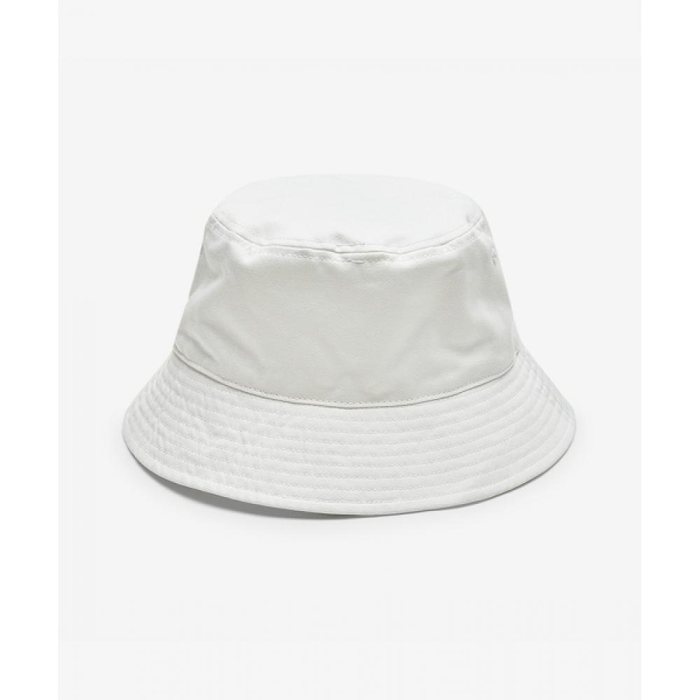 ハット +New Balance+ NBGDFS1112 Reversible Cotton Bucket Hat WHITE New Balance Nbgdfs1112 Reversible Cotton Bucket Hat White