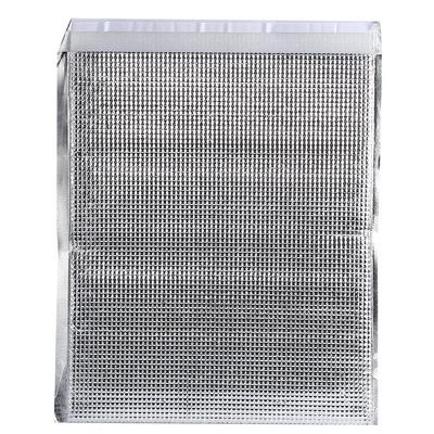 10 stücke set Einweg Aluminium Folie Isolierte Lebensmittel Lagerung Tasche Thermische Kühler Silber (35 * 40 cm)