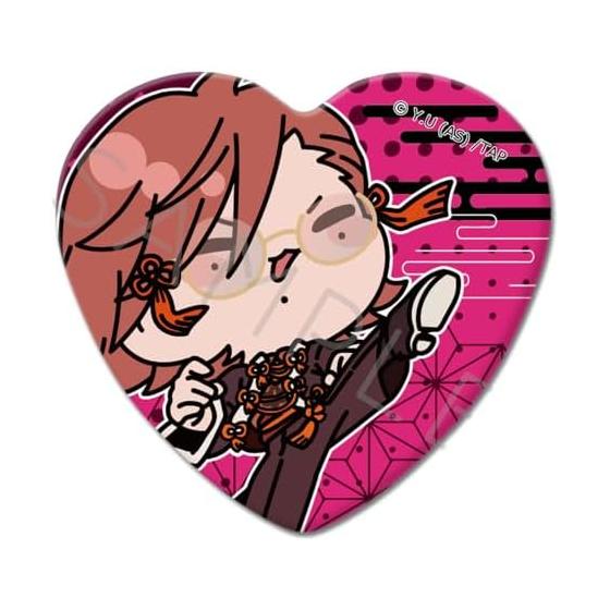 TV Anime Tougen Anki M NE [Oiranbana Kyouya] 2nd Heart-Shaped Can Badge