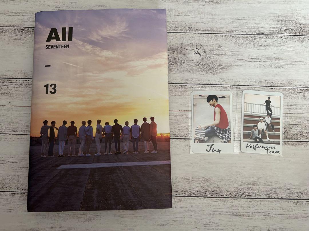 

[USED] Seventeen Album AL1 Jun Pasochi with Trading Card