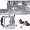 Clear Bumper Driving Lamp Fog Light + Switch Fit For 03-07 Honda Accord 04-08 Acura TL