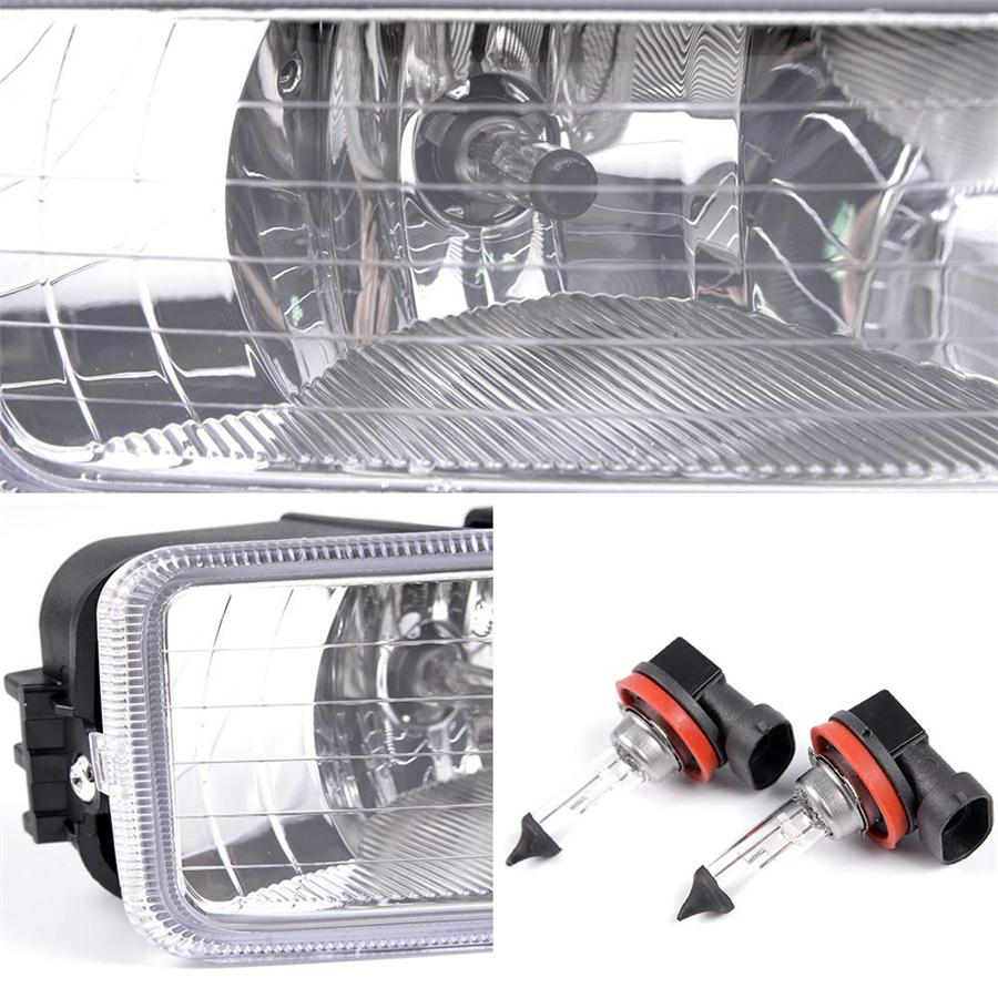 Clear Bumper Driving Lamp Fog Light + Switch Fit For 03-07 Honda Accord 04-08 Acura TL