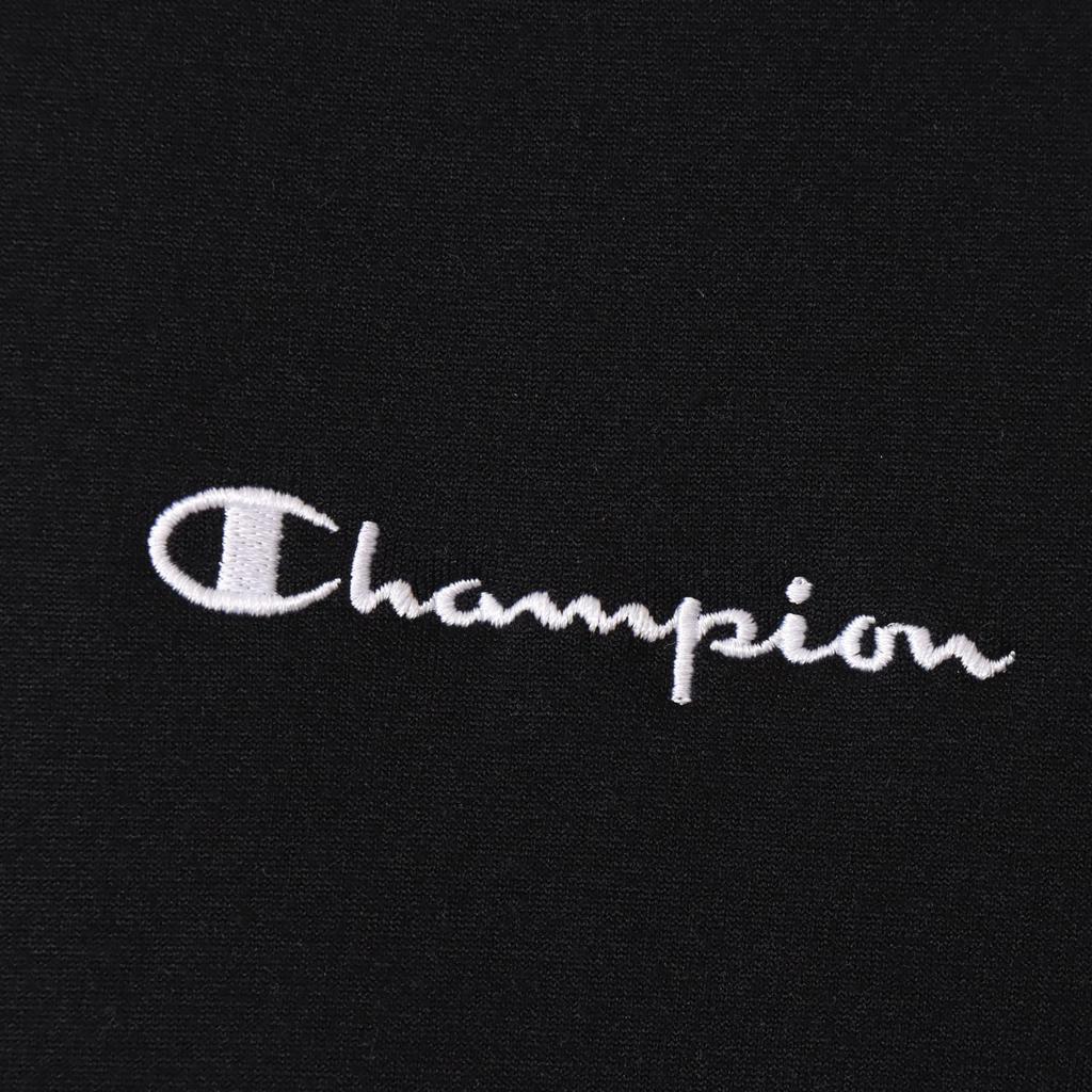 Champion Techweave Terry Crew Long Crew Script Size L Women's Sweatshirt, Sleeve, Neck, Stretch, Moisturizing, Logo, Black, (CW-YS003)