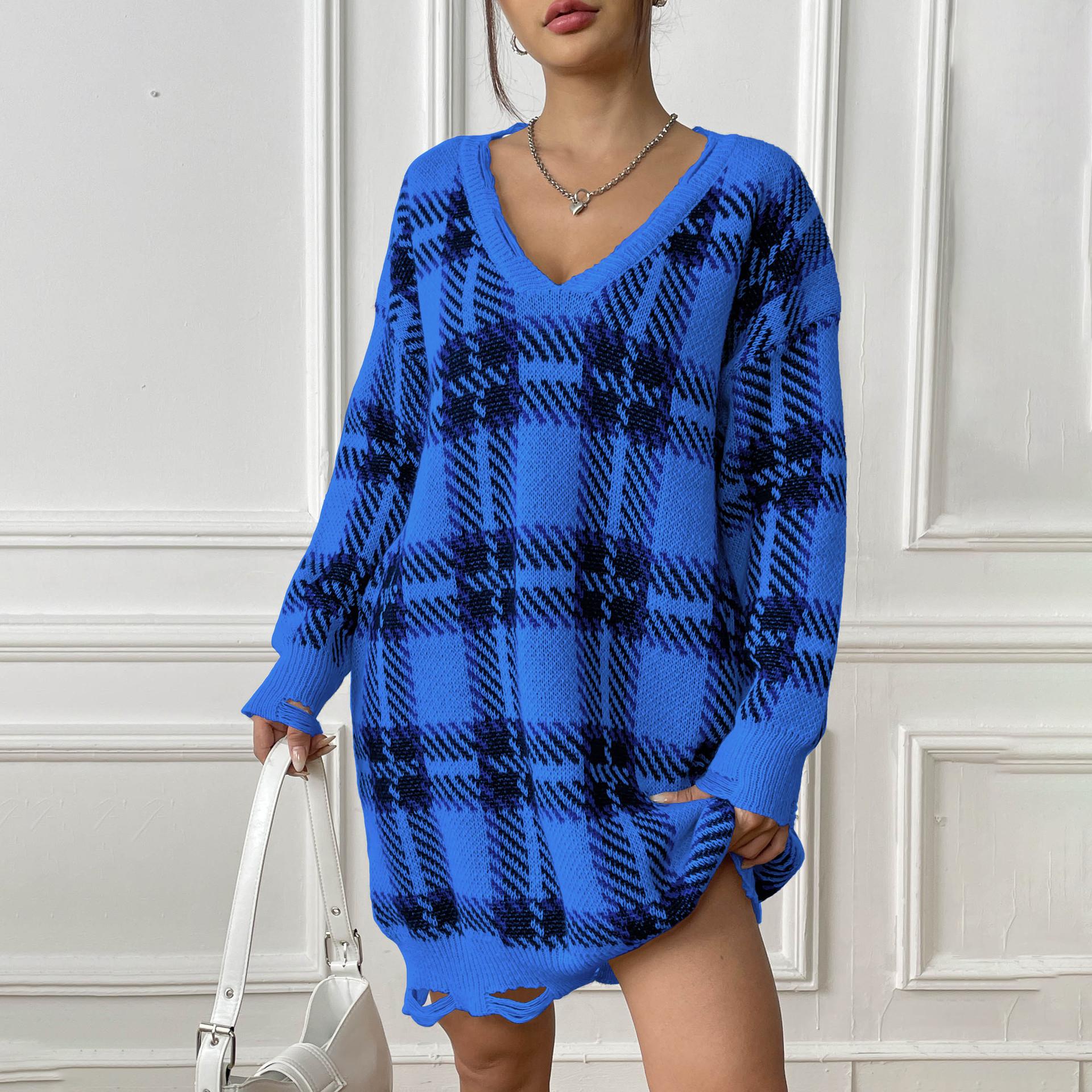 Женское платье-свитер на осень и зиму — фото 4