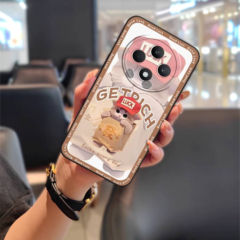 Back Cover Anti-knock Phone Case For OPPO Reno12F 5G/Reno12 FS/F27 5G Couple Cute Dirt-resistant Soft Case Full Wrap TPU