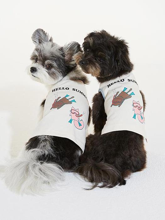 

MIMINKO Snorkeling Sleeveless T-Shirt [DW3MT1310] 72 Pink_M_03