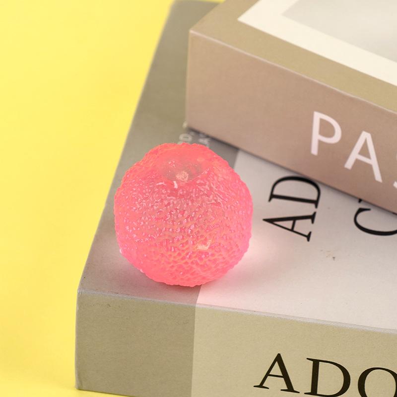 Transparent Maltose Textured Squishy Candy Style Slow Rebound Ball Hand Squeeze For Daily Stress Relief