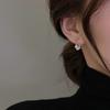 Damen Vintage High-End Perlenohrringe