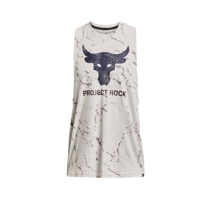 Johnson Serie Buchstabenlogo Print Trainings Tank Top Herren Tops Weiß 1373787-114