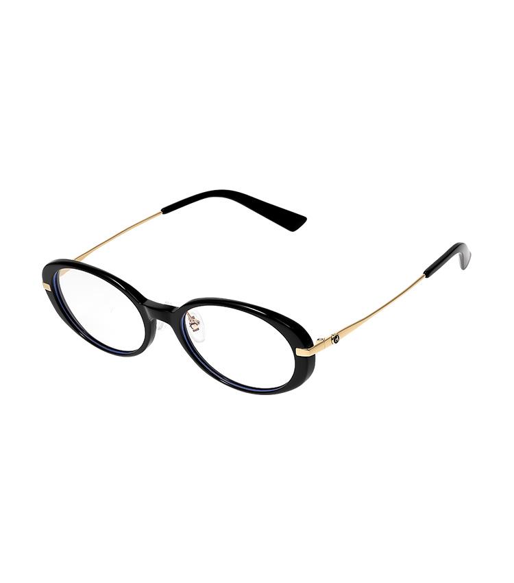 Heonteoaiweeo [Woman] Round Combination Clip-On Sunglasses - Black Htb27