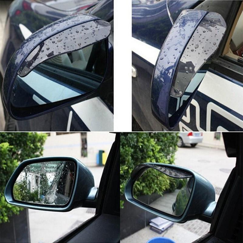Car Rear View Wing Mirror Sun Shade Shield Rain Boards Eyebrow Guard UKstock