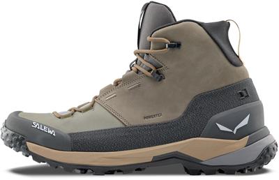 Trekking Shoes Puez Leather Mid PTX Grey Onyx