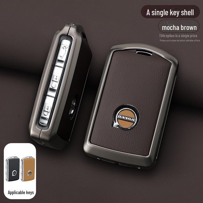 

Чехол для ключа Volvo для моделей 21/22 XC60, S90, XC90, XC40, V90, S60L, V40 - металлический автомобильный чехол OPP Bag