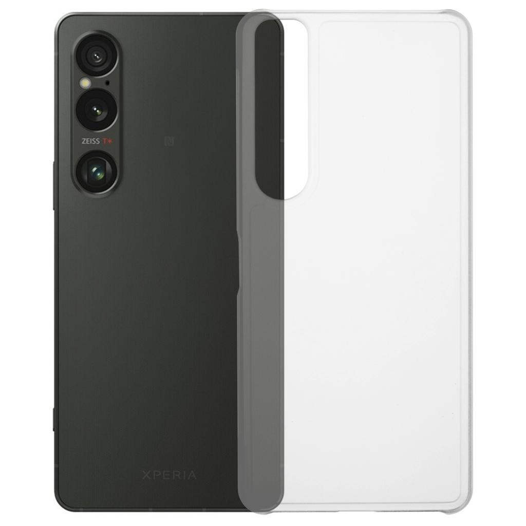 Dla Sony Xperia 1 VI Niepełny Pokrowiec Skóra w Dotyku Matowe Twarde PC Etui na Telefon