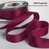 2.5cm Double-Sided Satin Ribbon for DIY, Weddings, Gifts, Bouquets, Cakes, and Bows
